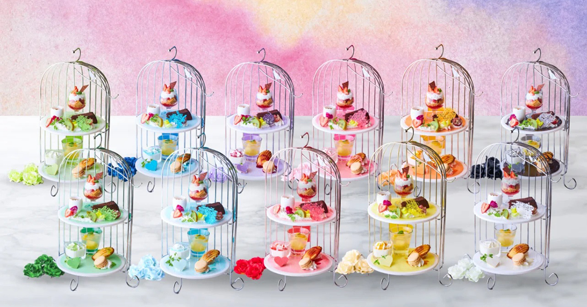 全11色の「推しカラーアフタヌーンティー」がパセラ全店舗に登場 1人ずつ選べる推し色のスイーツとハニトーで推し会が捗りそう（2/2 ページ ...