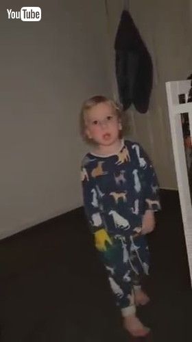 uDramatic Toddler Gets Annoyed When His Dad Tells Him That He's Just Tired - 1430796v