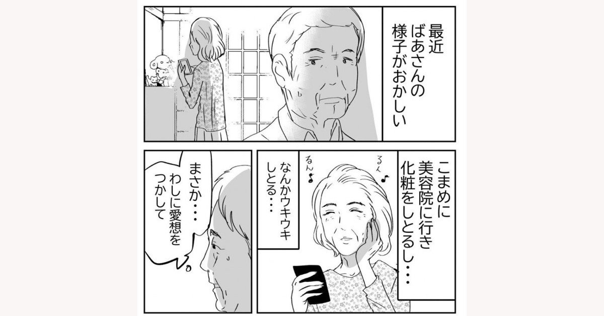 最近妻の様子がおかしい、熟年離婚の危機かと思ったら 妻に振り回される夫婦漫画が話題（12 ページ） ねとらぼ 4584