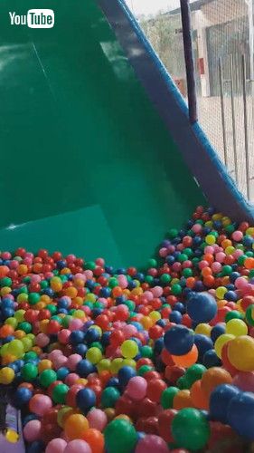 uSliding Into A Ball Pit || ViralHogv