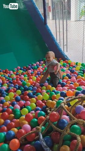 uSliding Into A Ball Pit || ViralHogv