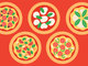 【隠し絵クイズ】ピザの絵に隠れた「いぬ」はどこ？　見つけたらうれしくなっちゃう問題に挑戦しよう