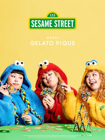「SESAME STREET meets GELATO PIQUE」