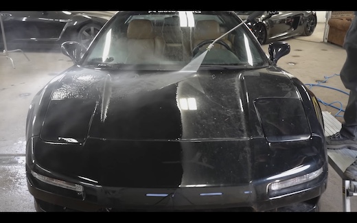 ホンダ NSX アキュラ 洗車 スーパーカー