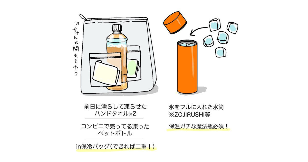 タオル を 人気 凍ら す