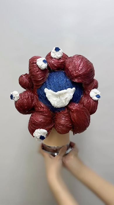 ミャクミャクヘアアレンジ