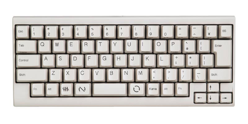 日本語無線キーボード コンパクト PFU、かな刻印のない日本語コンパクトキーボードを発売 - ITmedia PCUPdate