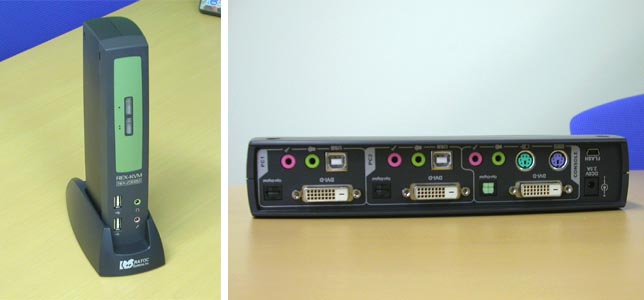 DVI＋光端子切り替え、多機能スクロールマウスにも対応――ラトック、PC切替器新モデル発表：PC切り替え器 - ITmedia PC USER