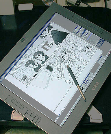 漫画同人の視点で見る 最大最強の液晶ペンタブレット Cintiq 21ux 後編 1 3 Itmedia Pc User