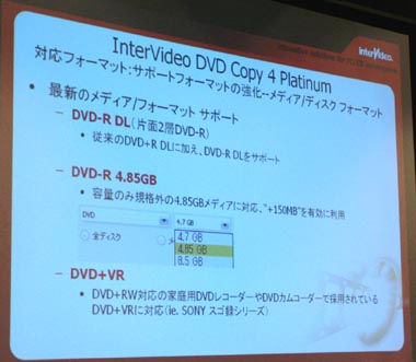 インタービデオ Dvdコピー ファイル変換統合ソフト Dvd Copy 4