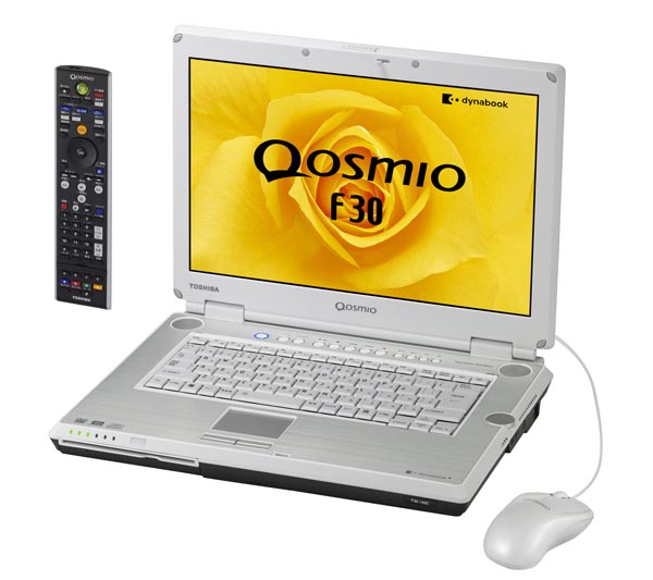 20万円で買える地デジノートPC――Qosmio F30/83C：2007年夏 Vista搭載PC