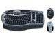 MS、エルゴデザイン採用のワイヤレスキーボード＆マウスセット「Wireless Laser Desktop 4000」