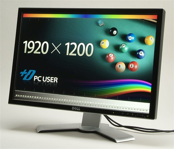 人気の24インチワイド液晶が色鮮やかに進化――デル「2407WFP-HC」を試す：“Dell TrueColor”の画質は？（1/3 ページ）  ITmedia PC USER
