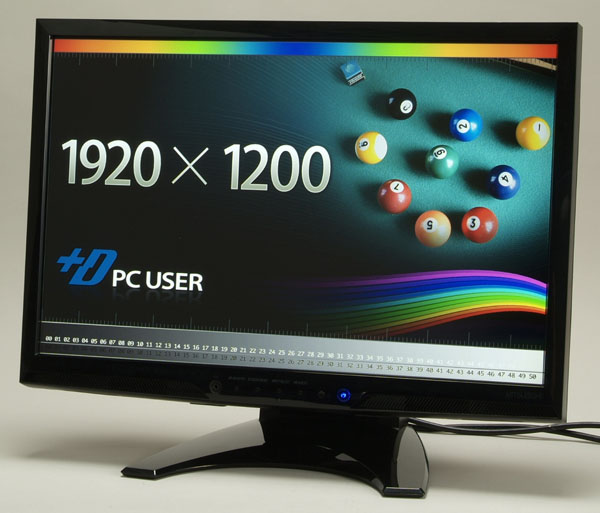 2系統のHDMIと黒挿入技術を備えた24.1インチワイド液晶――三菱電機「VISEO MDT241WG」を試す：ピアノ調塗装で高級感も演出（1/3  ページ） - ITmedia PC USER