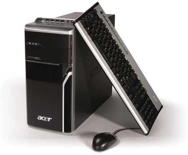 エイサー、Core 2 Duo／Quad搭載のミニタワーデスクトップPC「ASM 5620