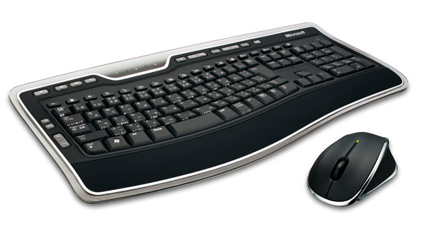 Microsoft デザイナー Bluetooth キーボード マウスセット MS、Aero風デザインのワイヤレスキーボード／マウスセット