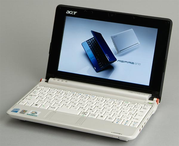 acer ミニノート Aspire one ZG5 - Windowsノート本体