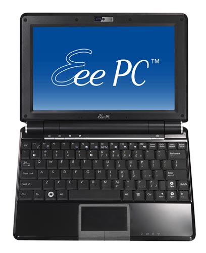 ASUS、160GバイトHDD搭載の「Eee PC 1000H-X」を発売：液晶