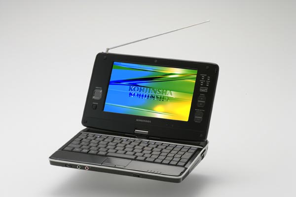 工人舎 ワンセグ搭載umpc Sh Sa 新モデル Hdd容量を強化 Itmedia Pc User