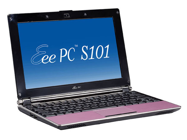 Eee PC S101に冬季限定の「スパークリングピンク」モデル：1500台限定