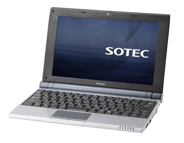 オンキヨー、新デザイン採用のミニノートPC「SOTEC C102」 - ITmedia