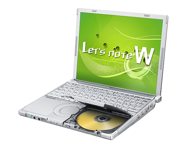 最大メモリ容量が4Gバイトに──Let'snote W8発表：2009年PC春モデル 