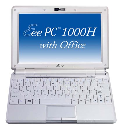 ASUS、「Eee PC 1000H-X」にOffice搭載モデルを追加 - ITmedia PC USER