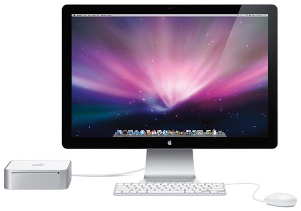 システムを一新してFireWire 800とMini DisplayPortを備えた新型Mac