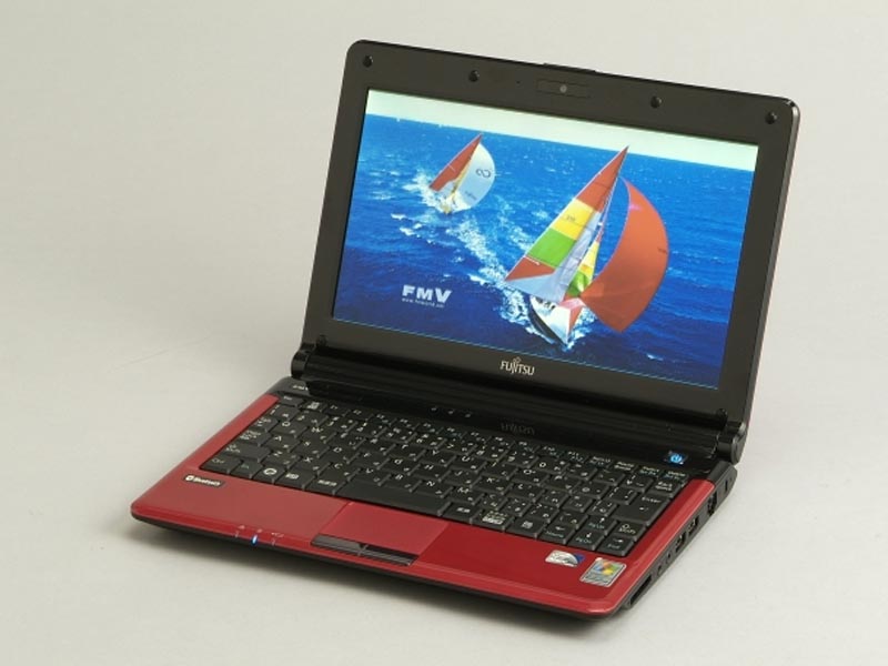 ノートパソコン 富士通 FMV-biblo loox m/d10 ASCII.jp：富士通、“FMV-BIBLO”の夏モデルを発売――Centrinoノート“LOOX