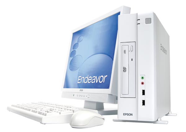 エプソン、4万円台からのXP搭載ビジネスPC「Endeavor AY300-V