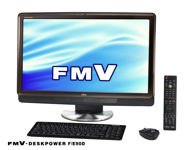 Windows 7に一新、地デジ＋BD＋タッチ対応の23型液晶一体型──「FMV-DESKPOWER F」：2009年PC秋冬モデル（1/2 ページ）  - ITmedia PC USER