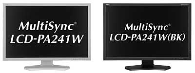 NECディスプレイ、10ビットIPSパネル／3次元LUT搭載のプロ向け24.1型WUXGA液晶「MultiSync  LCD-PA241W」：センサーレスでの調整精度も向上 - ITmedia PC USER