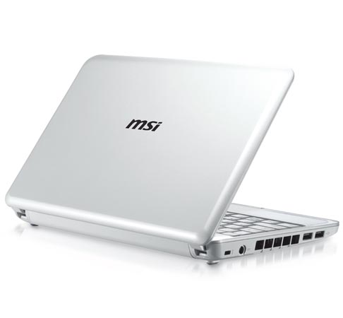 MSI、Atom N450／10型ワイド液晶搭載のミニノート「Wind Netbook U130 