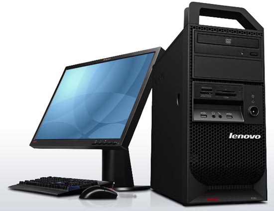 レノボ、ミニタワー筐体採用のエントリーWS「ThinkStation E20