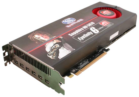 6画面出力対応Radeon HD 5870グラフィックスカードが各社より発売
