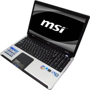 MSI、低価格15.6型ワイド液晶ノートPCに64ビット版Windows 7モデル