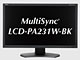 IPSパネル、14ビットLUT、10ビット入力対応：NECディスプレイ、カラーマネジメント対応の23型フルHD液晶「MultiSync LCD-PA231W」