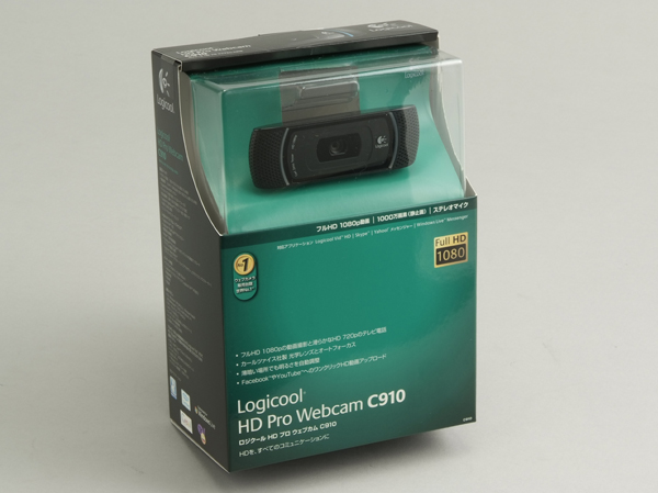 720p通話とフルHD録画のWebカメラ――ロジクール「HD Pro Webcam C910 ...