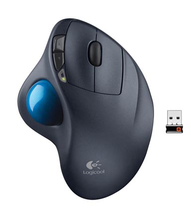 ロジクール、実売約5000円のワイヤレストラックボール「M570