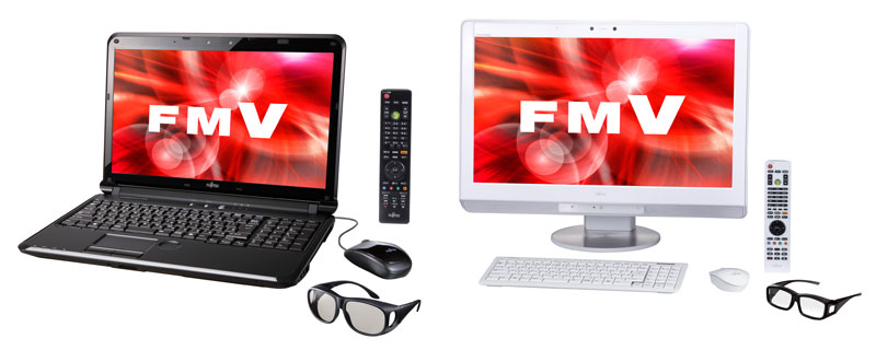 富士通、「FMV LIFEBOOK/ESPRIMO」秋冬モデル――3Dノート/ナノイー搭載の液晶一体型を投入:2010年PC秋冬モデル(1/2 ...