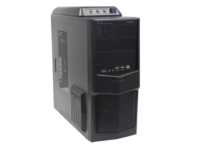 3R SYSTEM、シンプルなPCケース「L600-BK」 - ITmedia PC USER