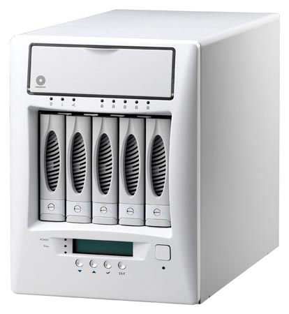 PC周辺機器プリンストン DLNA対応ネットワークHDD デジ蔵 PEC-NAV500
