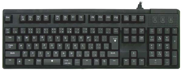 オウルテック、“青軸”採用キーボード2製品を発売：青色LEDライト搭載