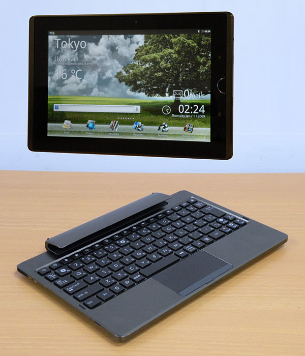 Eee Pad TF201-PAD-0215・専用キーボードドック付属・即決！ASUS