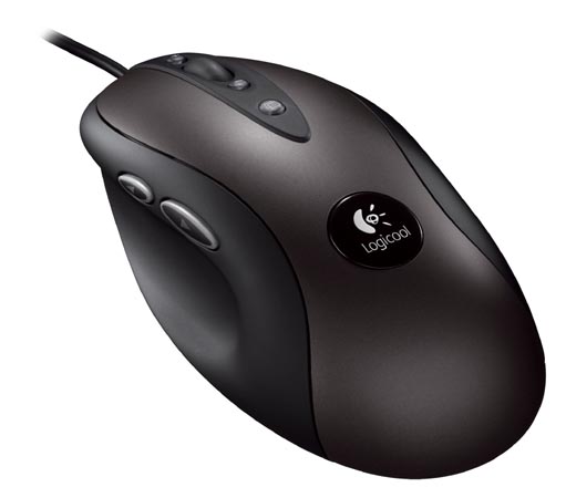 ロジクール、高解像度センサーを搭載した8ボタン光学マウス「G400