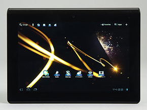 ソニーらしさはandroidタブレットでも健在か Sony Tablet S 徹底検証 2 9 Itmedia Pc User