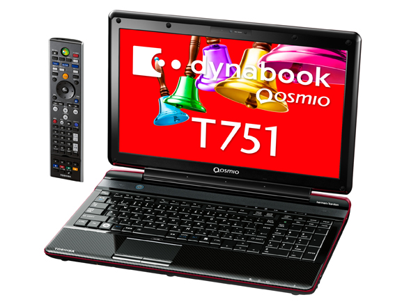 東芝、高性能AVノートPC「dynabook Qosmio T751」にWebオリジナル ...