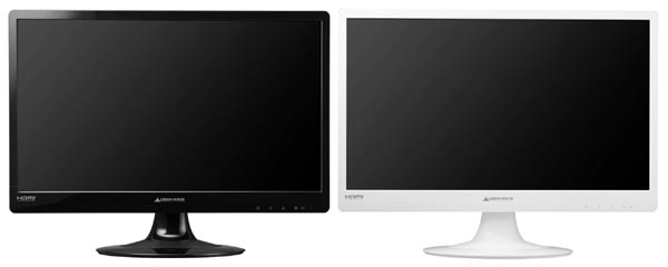 グリーンハウス、薄型デザインのフルHD対応21.5型ワイド液晶 - ITmedia PC USER