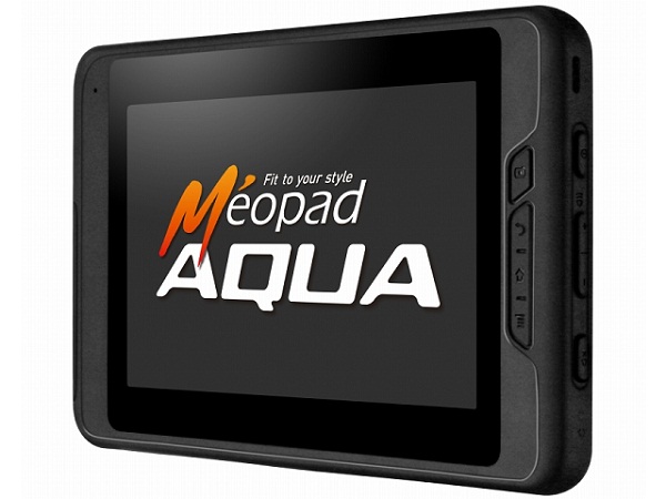 加賀ハイテック、防水／防じんの堅牢Androidタブレット「Meopad AQUA
