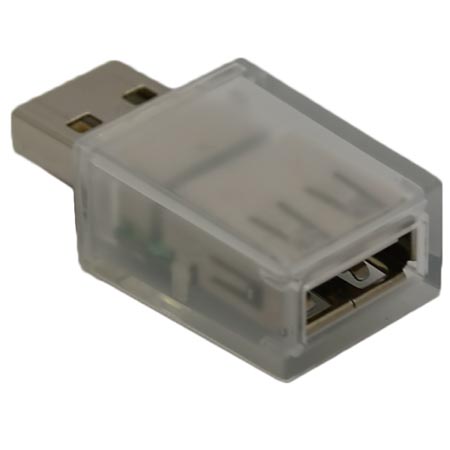 PCのUSBポートを“充電専用”で使える変換アダプタ「USBの力量」――エアリア - ITmedia PC USER